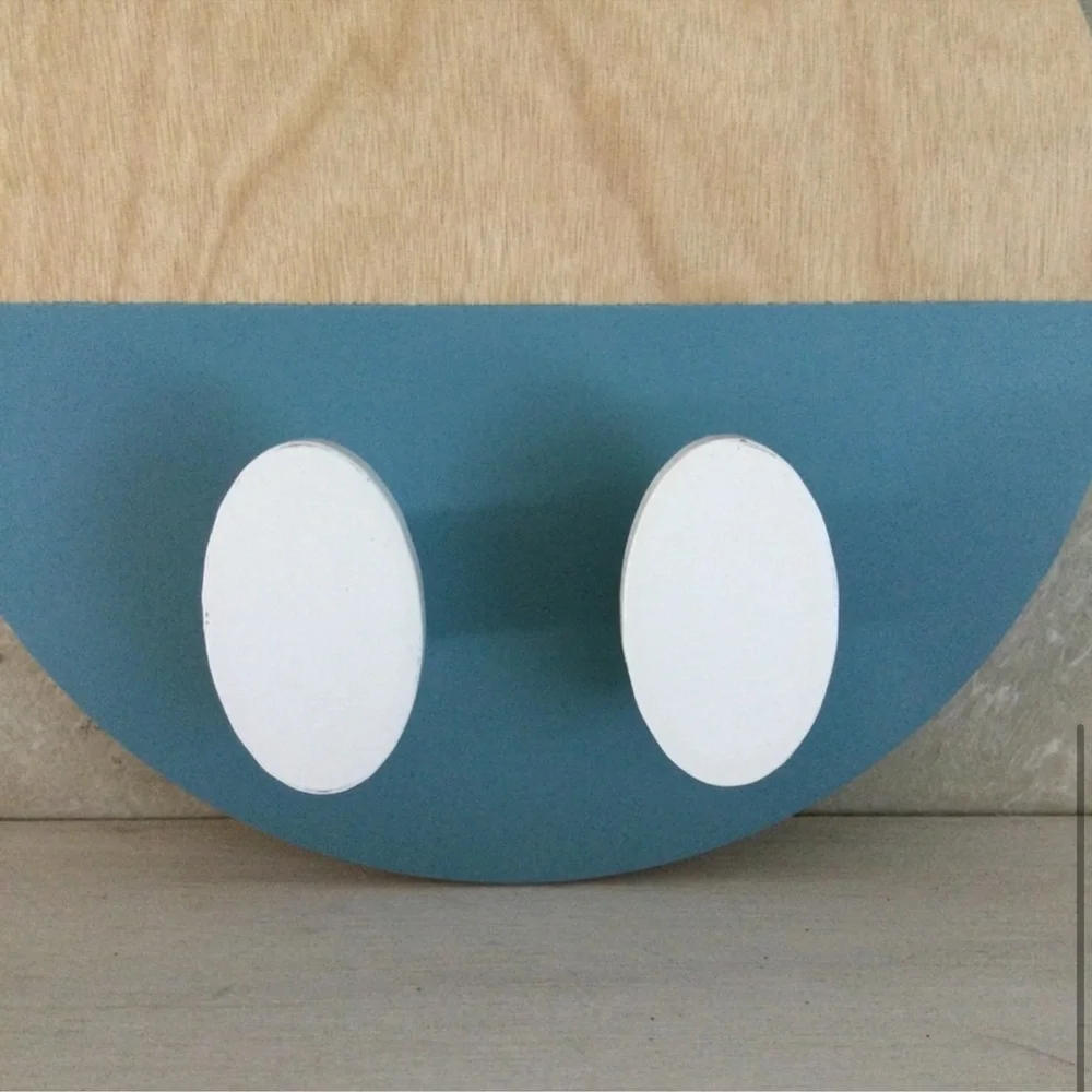 DISNEY Mickey Mouse Wall Hooks Wooden Wall Mount - NWT